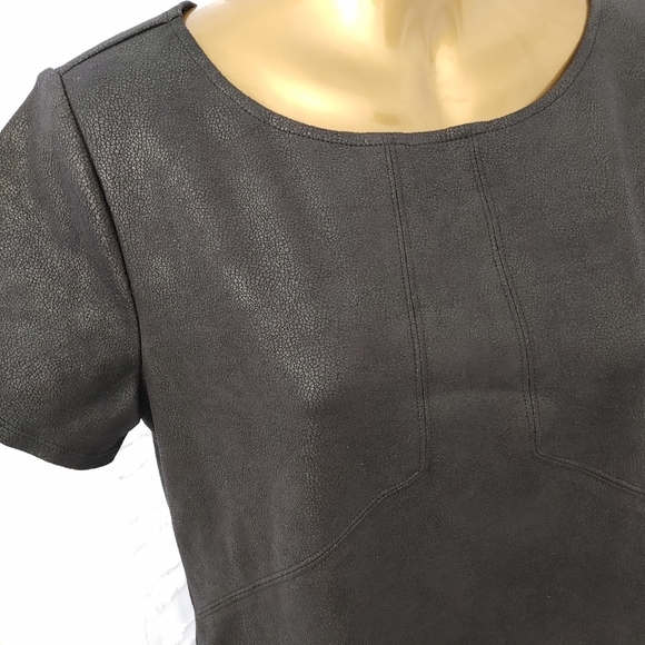 HALE Bob Leather Look Dress Size M - Picture 4 of 16